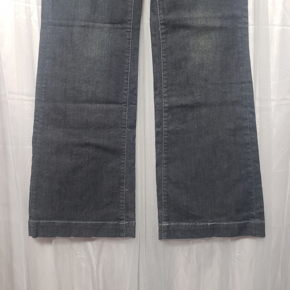 Converse One Star Sz 2 NWT Wide Leg Jeans - Picture 5 of 16